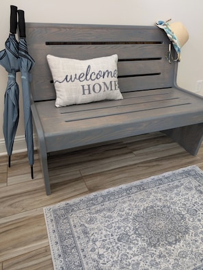 Front Entry Welcome