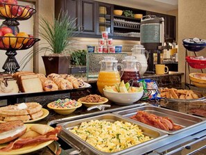 Breakfast buffet