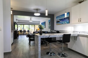 Living Area & Dining Area