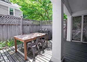 Outdoor dining
