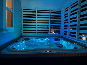Bubbelpool inomhus