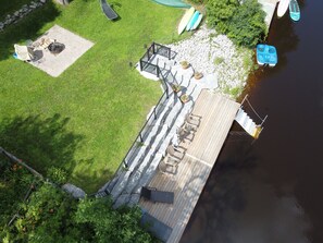 Waterfront dock and yard