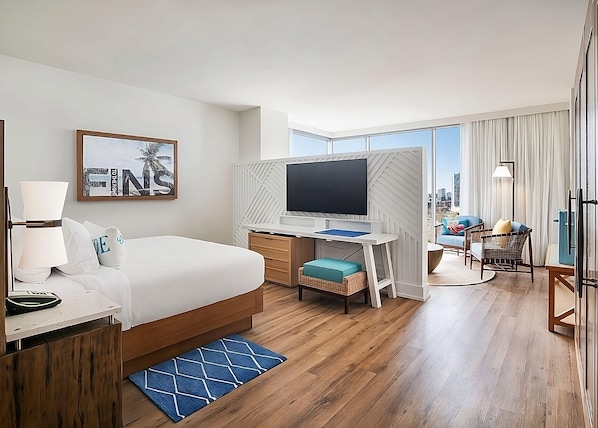 Unit with King size bed. Exact unit will be assigned upon arrival