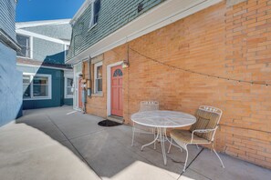 Condo Exterior | Entry on Ground Floor | Driveway (1 Vehicle)