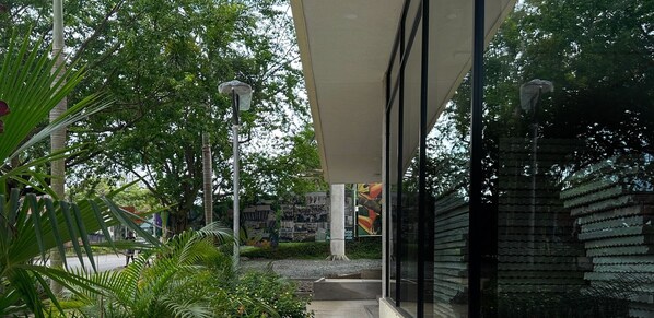 Exterior detail