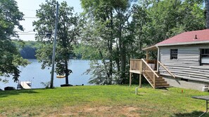 Large yard with lost of room 