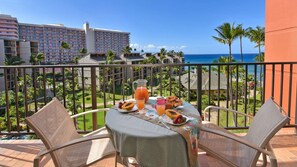 First unit private lanai