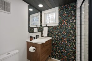 full bathroom with shower