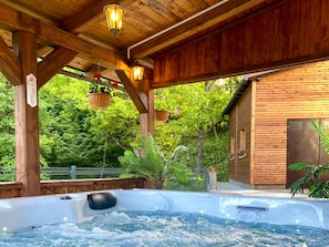 Bubbelpool utomhus