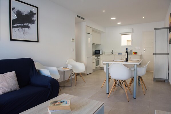 Salon-salle à manger