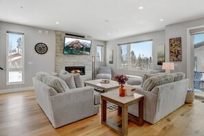 Gorgeous Living Room Area With High-End Touches