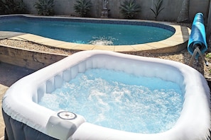 Hot or cold? You decide! Cold plunge or hot soak?