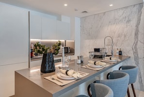 Kitchen and dining Area