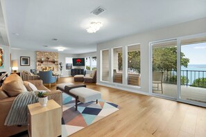 Views of the lake from every seat in the house