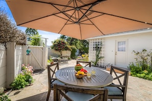 One of Several Outdoor Garden Seating Areas