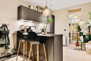 A kitchen designed for both culinary joy and social gatherings