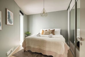 The master. A great bed and tons of storage.