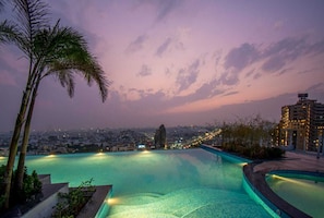 Takterrasspool
