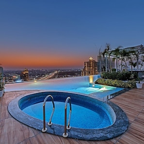 Takterrasspool