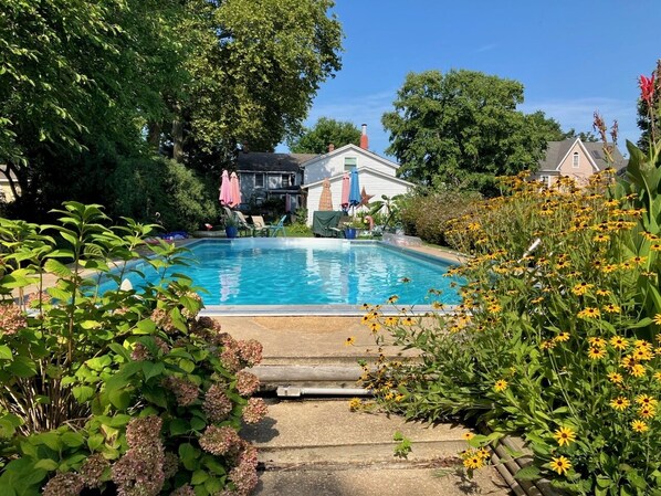 private pool for your use from 11am - 5pm, May-Sept