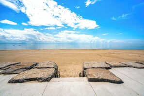 Huge private beach