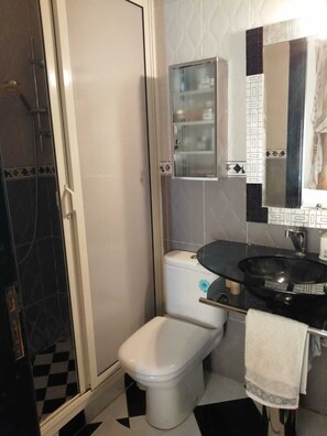 Salle de douche parentale