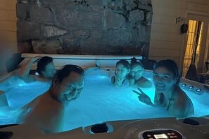 Bubbelpool inomhus
