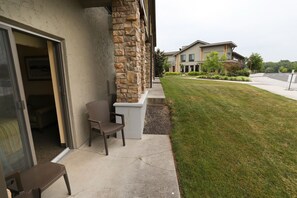 Relax outdoors with scenic views right from your own patio.