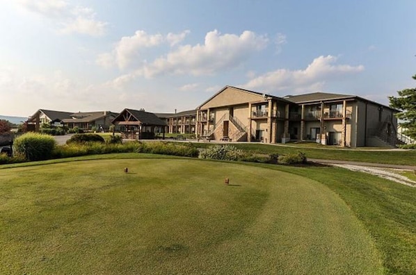 Surrounded by lush greenery, this peaceful retreat offers scenic views and a relaxing ambiance, perfect for unwinding after a day of adventure.