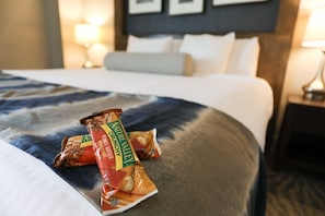 Thoughtful welcome touches add warmth to your stay.