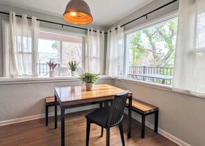 Have friends and/or family over for dinner or a game night during your stay!