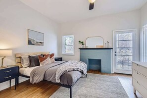 A sunlit room and a comfortable bed is right were you deserve to be after a long day