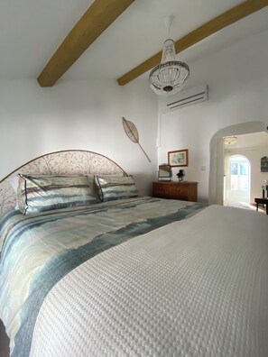 Bedroom with super king size bed