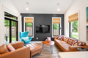 Bright and chic living room