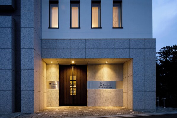 Fassade der Unterkunft