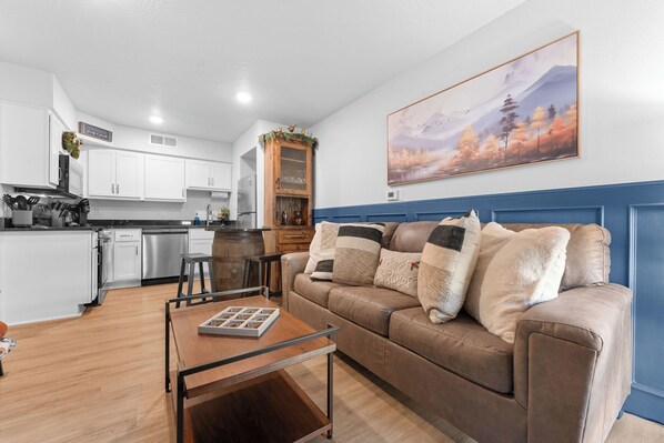 Open space living room 