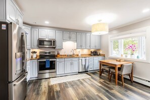 Hosting a large family meal?  The gourmet kitchen is equipped with everything you'll need.