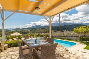 Balcony / Terrace / Patio, Outdoor, Pool, Scenic View, Spring, Summer
