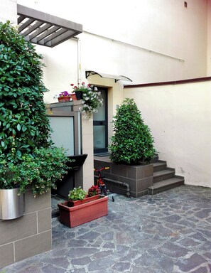 Ingresso della struttura