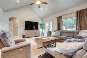 Relax, entertain, or just enjoy the space.
