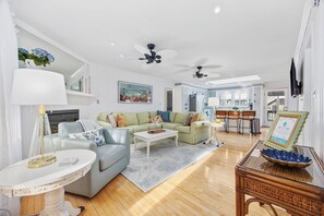 Bright, open living and dining space designed for comfort and connection.
