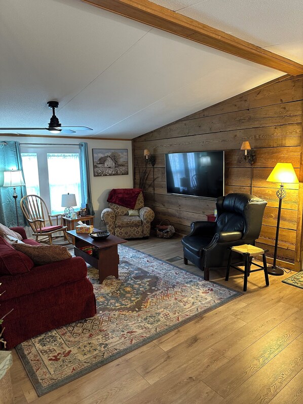 Warm and cozy living room