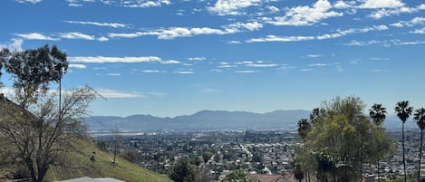 Vue depuis l’hébergement