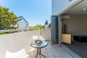Middle floor balcony