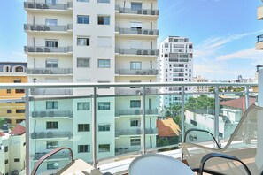 Vista del balcone