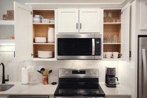 Fully Equipped Kitchen for Short or Long Term Stays