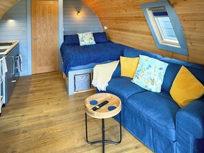 Living area | Bracken Pod - Cluaran Pods, Connel, near Oban
