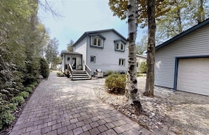 View from the driveway