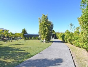 Drive way of property