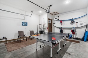 The Garage is Full of Games and Lake Toys for Guest Use!!